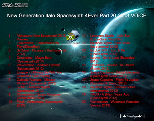 VA - New Generation Italo Spacesynth 4ever Part 20 