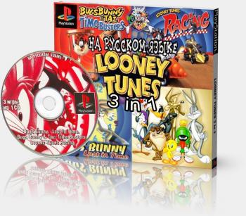 [PSone] Looney Tunes 3 in 1 - Looney Tunes - Racing Bugs Bunny&Tuz - Time Busters Bugs Bunny - Lost in Time