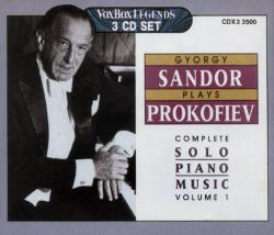  :     Vol. I / Gyorgy Sandor Plays Prokofiev: Complete Solo Piano music Vol. I