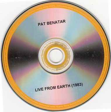 Pat Benatar - Live From Earth - Wide Awake In Dreamland 1983 - 1988 