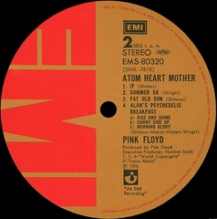 pink floyd - atom heart mother vinyl