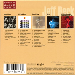 Jeff Beck 2 Box Sets / 10 Albums (2008 Original Album Classics 5CD Box/2010 Original Album Classics (5CD Box Set)