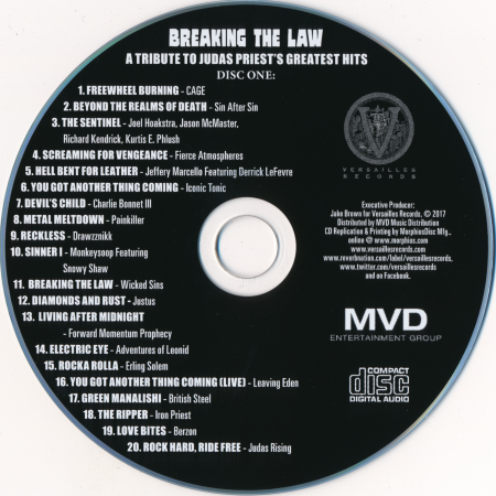 VA - Breaking The Law: A Tribute To Judas Priest's Greatest Hits 