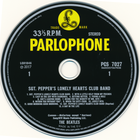 The Beatles - Sgt. Pepper's Lonely Hearts Club Band 
