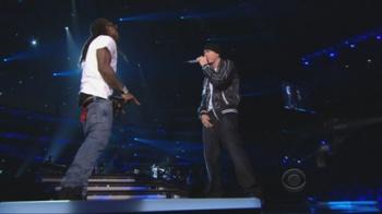 Eminem Lil Wayne Drake - Drop The World Forever remix Live at Grammy 2010