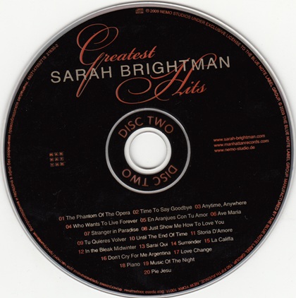 Sarah Brightman - Greatest Hits 