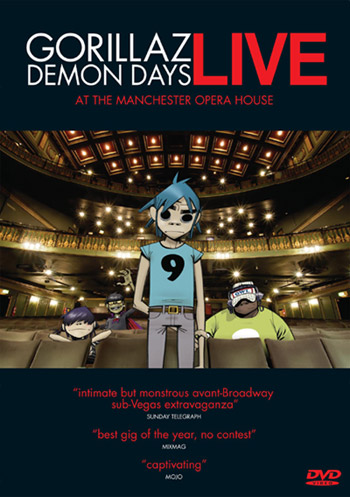 Gorillaz - Demon Days Live at the Manchester Opera House (2005) [DVDRip]