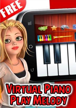 Virtual Piano Play Melody