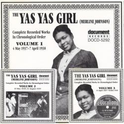 Merline Johnson - The Yas Yas Girl 1937-1940 [Vol. 1-3] [Document Records]