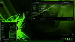 Razer Red & Green   Windows 7 / Theme for Windows 7