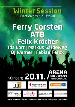 Ferry Corsten - Live at Winter Session in Arena Nurnberger from Germany