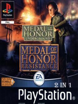[PSone] Medal of Honor:Underground, Resistance (2 in 1)