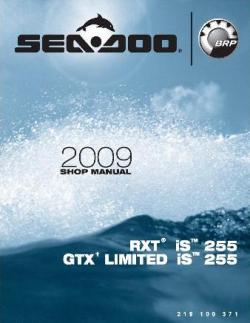     Sea /Shop manual Sea Doo IS 2009