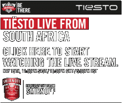 Tiesto - Smirnoff South Africa