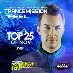 DJ Feel - TranceMission - TOP 25 Of November
