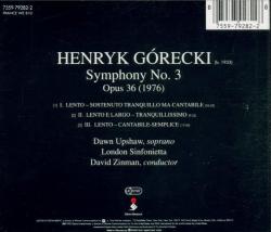 Henryk Mikolaj Gorecki - Symphony of Sorrowful Songs
